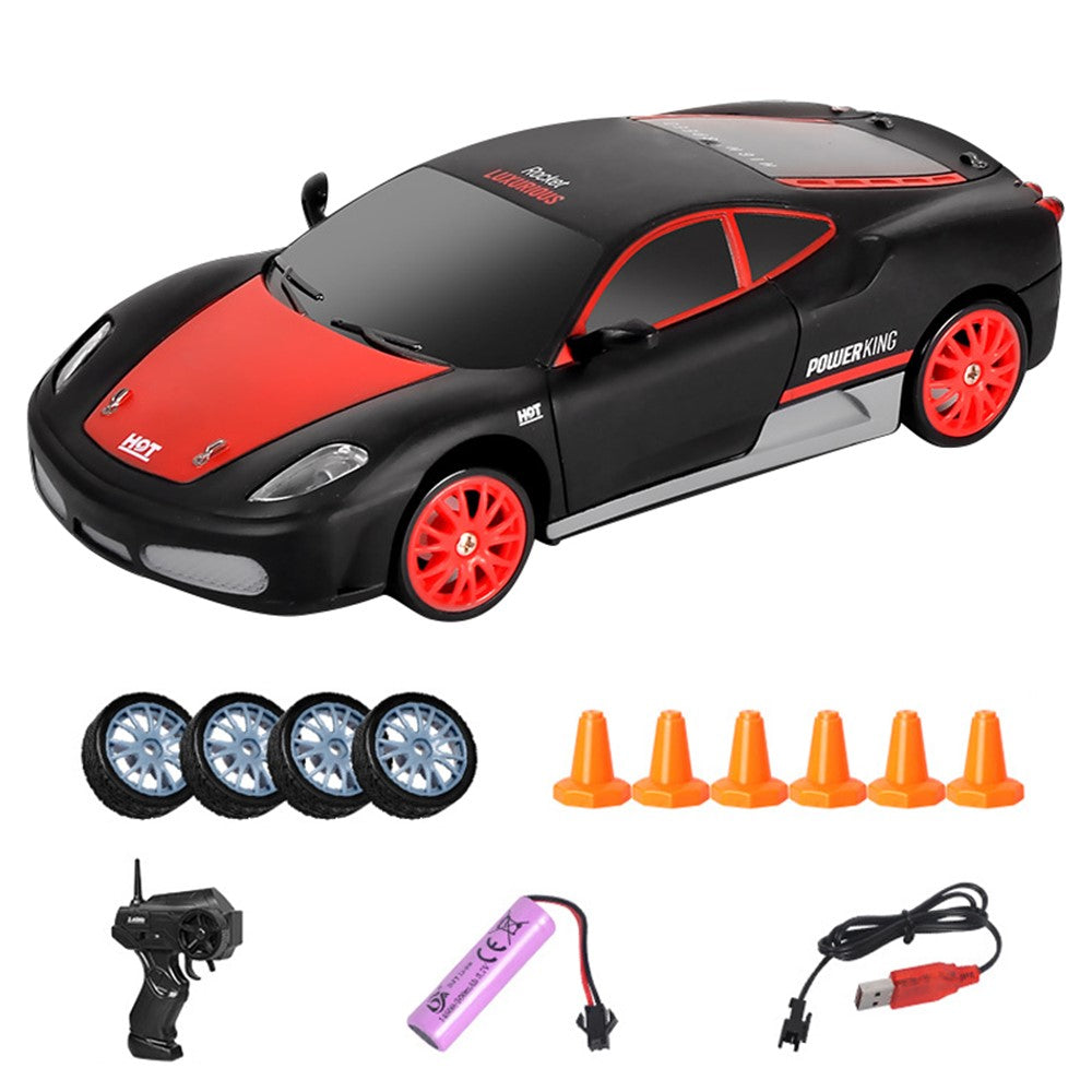 RC Drift Car 1 / 24 2.4GHz 4-Wheel Remote Control Racing On-Road Vehicle Kids Boy Toy (Classic Version)