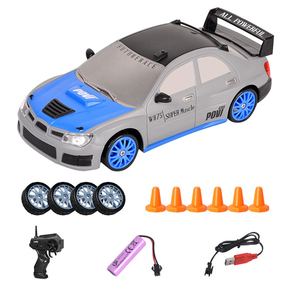 RC Drift Car 1 / 24 2.4GHz 4-Wheel Remote Control Racing On-Road Vehicle Kids Boy Toy (Classic Version)