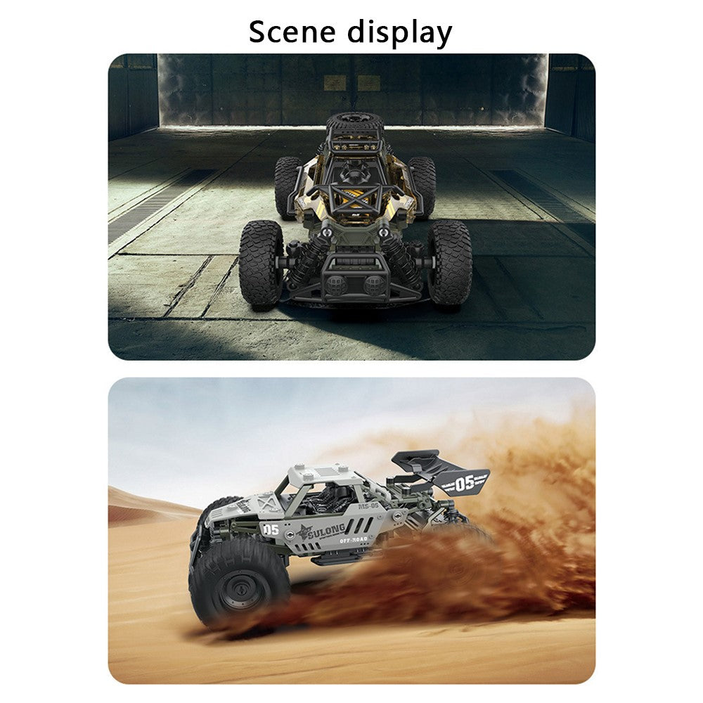 SULONG 1:18 DIY RC Car 2.4G Remote Control Assembly Car Kids Boys Toy
