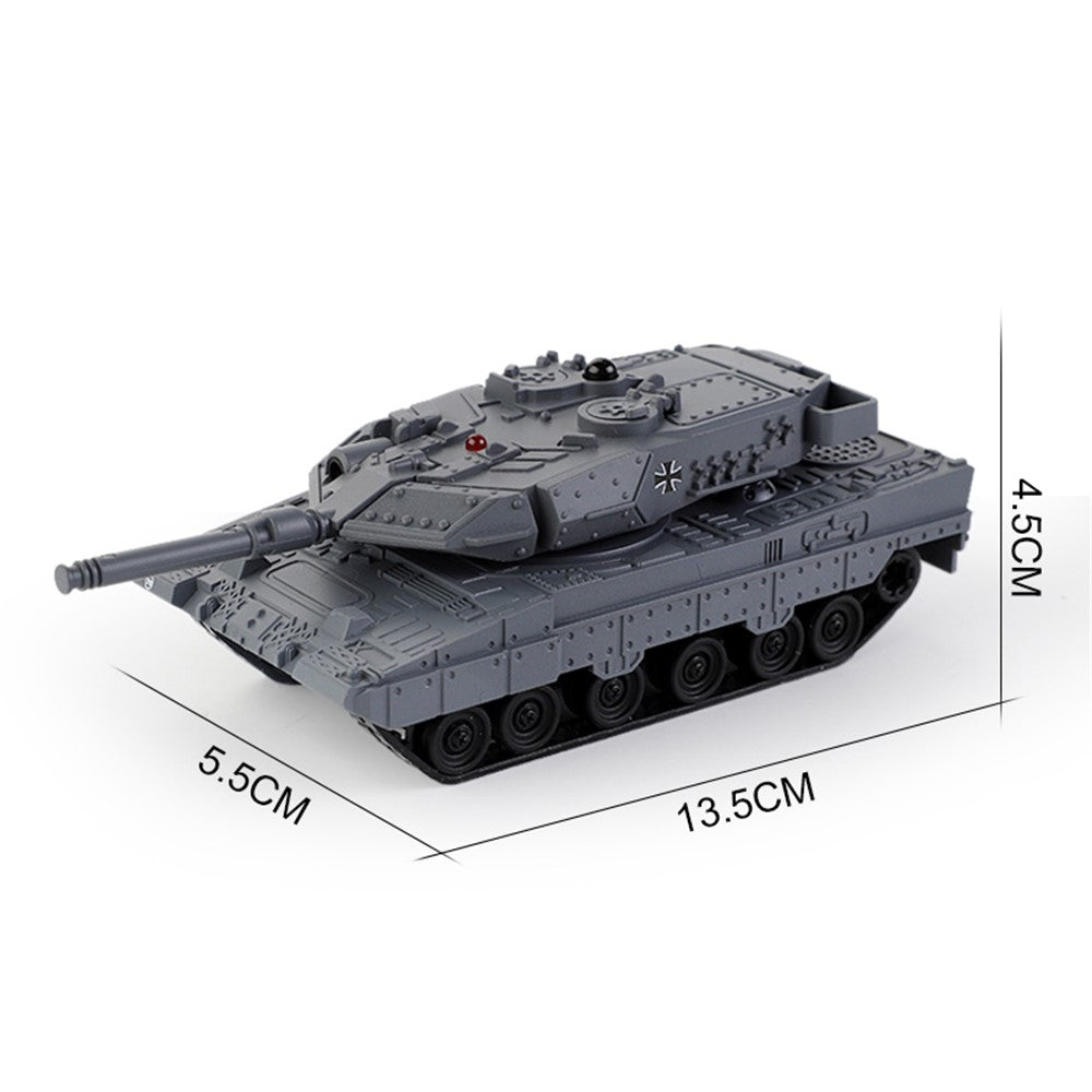 777-584 6 Channels Children 2.4G Remote Control Battle Tank Toy Simulation Model