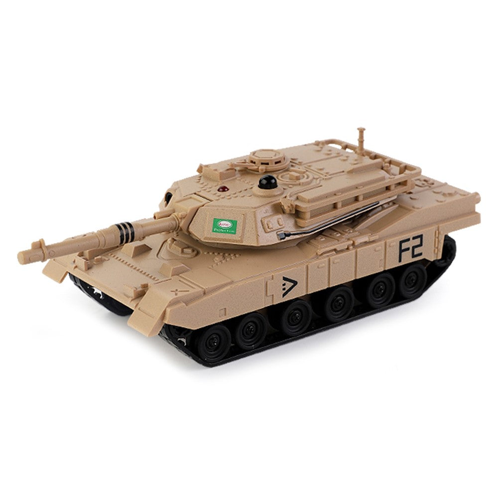 777-584 6 Channels Children 2.4G Remote Control Battle Tank Toy Simulation Model