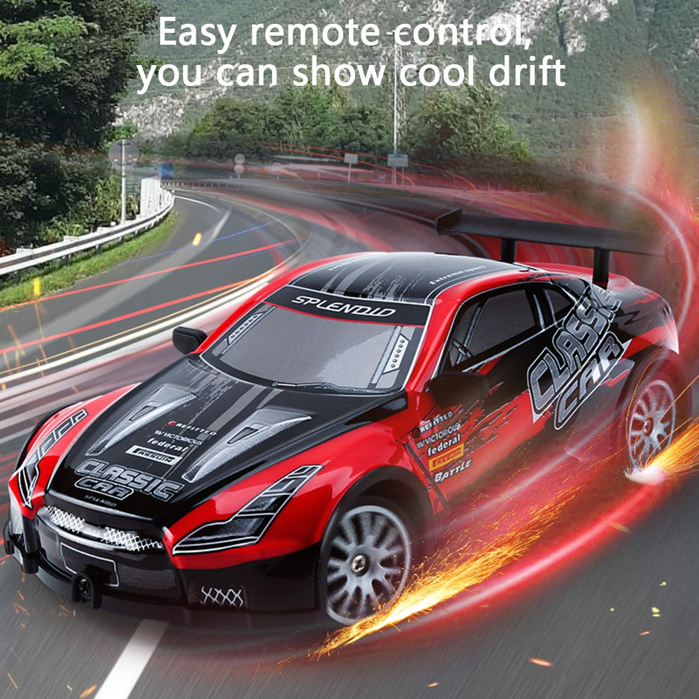 1:20 4WD Drift 2.4G Remote Control Racing Car Model with Light Children Toy