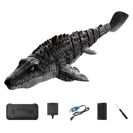 4DRC 4D-S11 2.4G Remote Control Mosasaur Shape RC Boat Water Spraying Toy with Camera, with 1 Battery