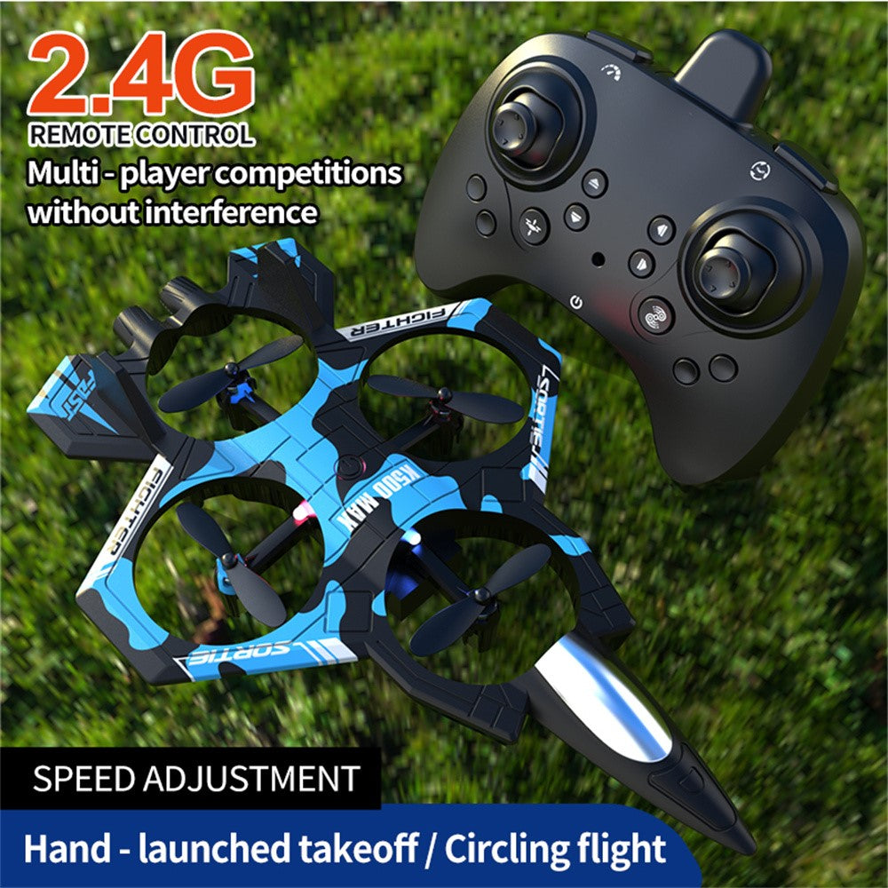 K500 MAX RC Quadcopter Drone with Dual Batteries, Altitude Hold Flight Stunt Aircraft Toy