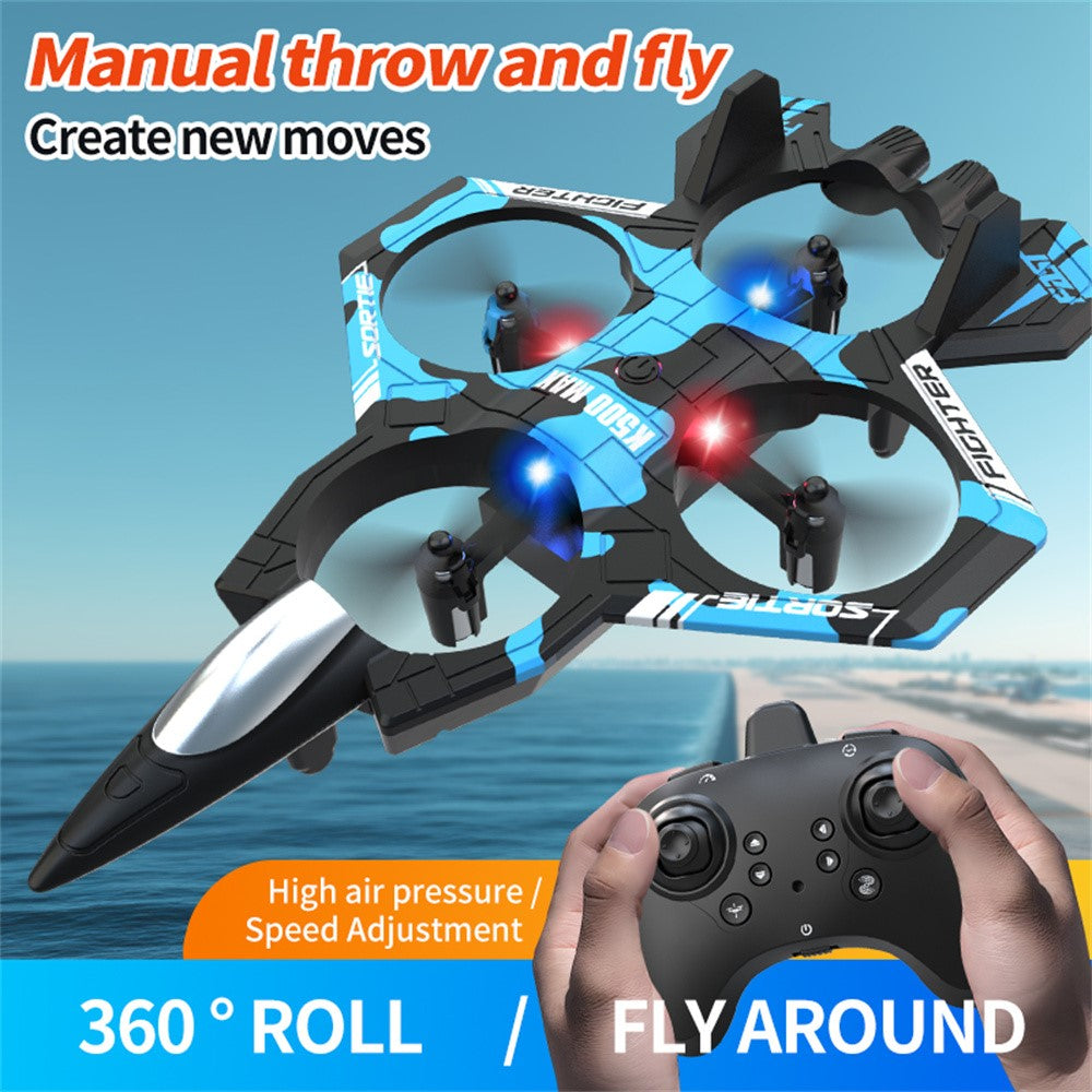 K500 MAX RC Quadcopter Drone with 3 Batteries, Altitude Hold Flight Stunt Aircraft Toy