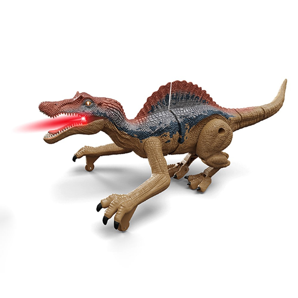 SM020 Children 2.4G Walking Dinosaur Toy with Sound, Light Simulation Mini Electric RC Dinosaur Model Toys