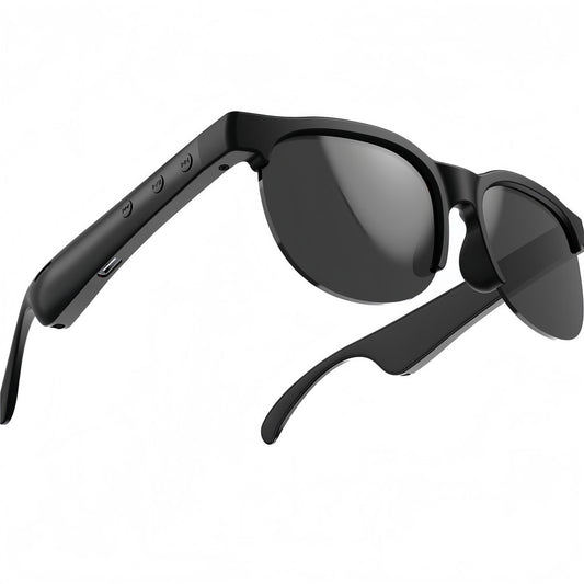 UV Protection Smart Sunglasses with Noise Reduction Bluetooth-compatible Earphones Music Eyeglasses