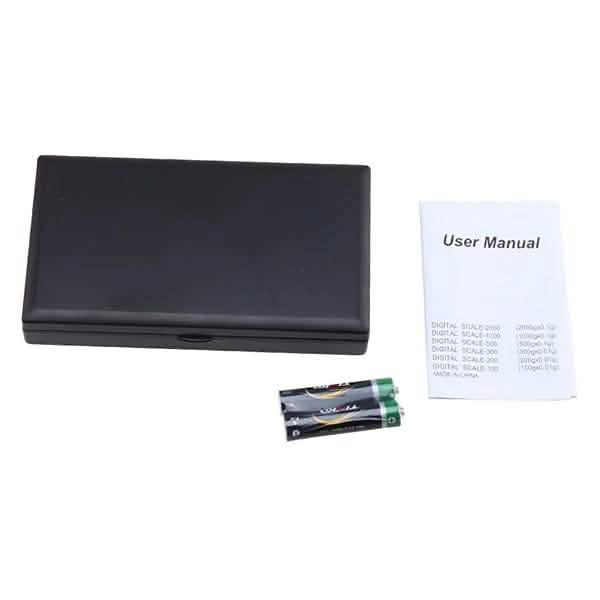 1000g x 0.1g Digital Pocket Gram Precise Scale for Jewelry Gold Balance Weight