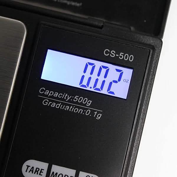 1000g x 0.1g Digital Pocket Gram Precise Scale for Jewelry Gold Balance Weight