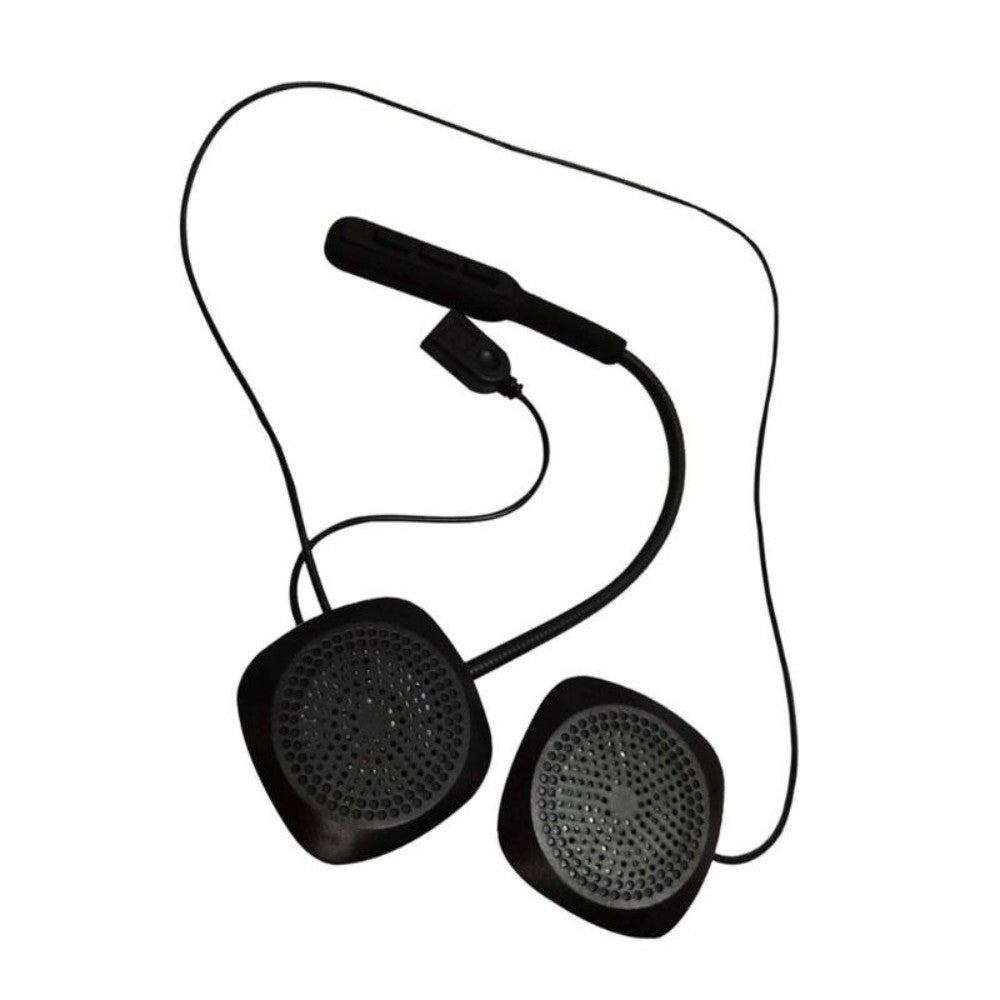 Motorcycle Motorbike Helmet Bluetooth-compatible Headset Wireless Headphone with Mic