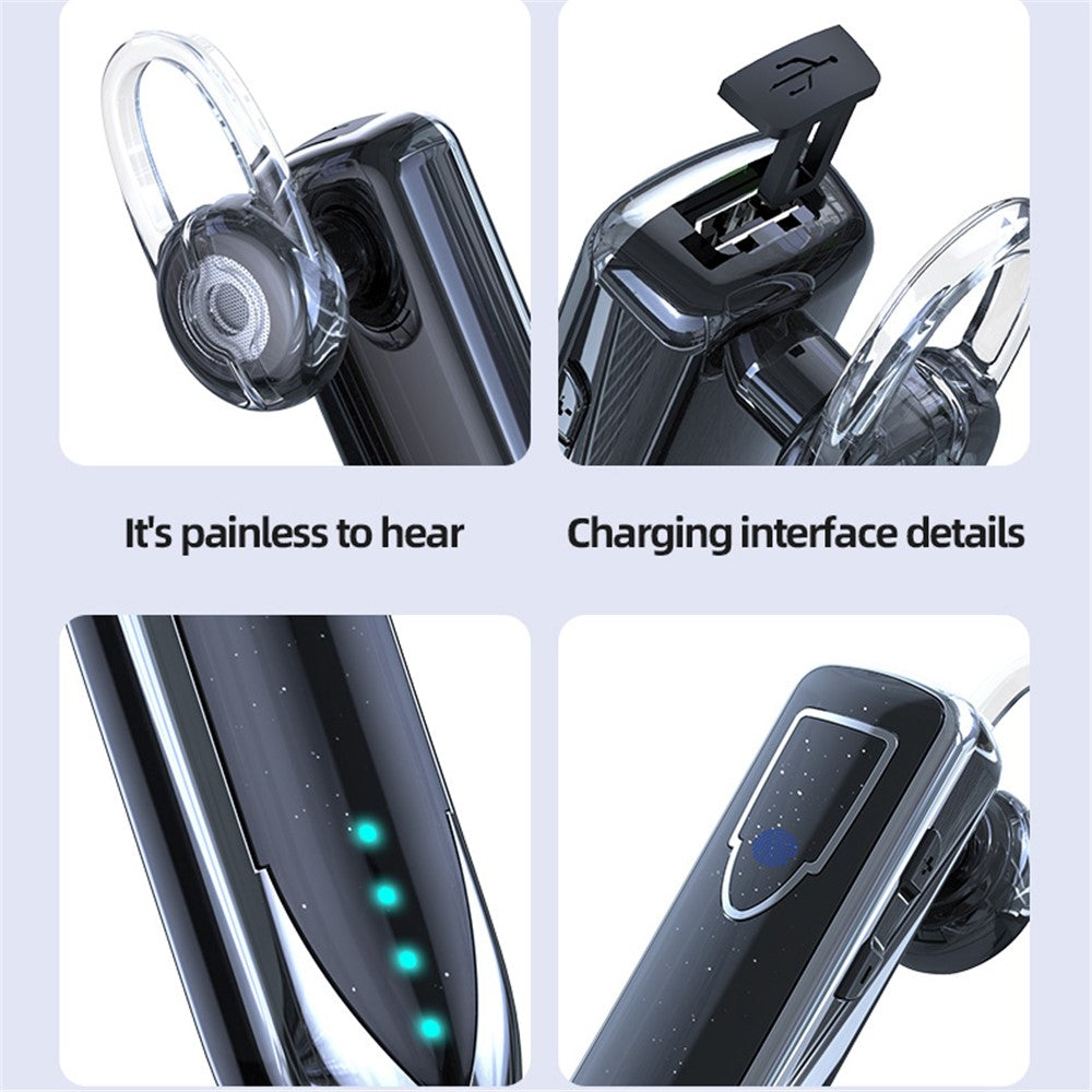 ME-3 Single Bluetooth-compatible 5.0 Headset HiFi Sound Business TWS Wireless Earphone