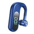 V13 Business Single Ear Earhook Wireless Bluetooth-compatible 5.2 Headset Hands-free Earphone with Smart Digital Display