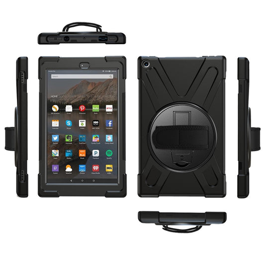 [X-Shape] PC + Silicone Combo Tablet Case for Amazon Fire HD 10 (2018) / (2017)