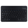 10 Inch Mini Bluetooth-compatible Keyboard USB Rechargeable Wireless Keyboard for iPad Tablet PC