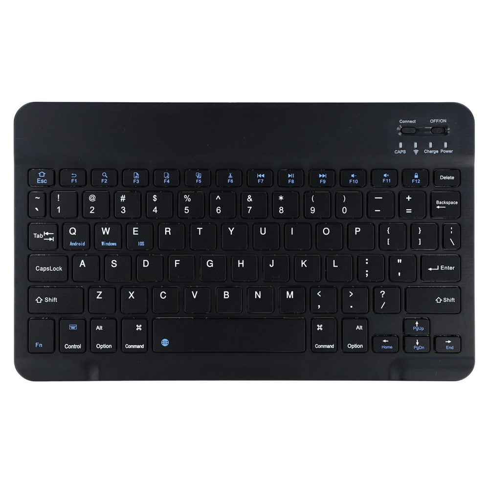 10 Inch Mini Bluetooth-compatible Keyboard USB Rechargeable Wireless Keyboard for iPad Tablet PC