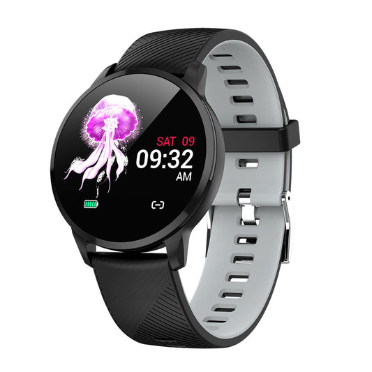 S16 Unisex IPS Screen Smart Bracelet Waterproof Sport Bluetooth-compatible Wristband with Silicone Strap