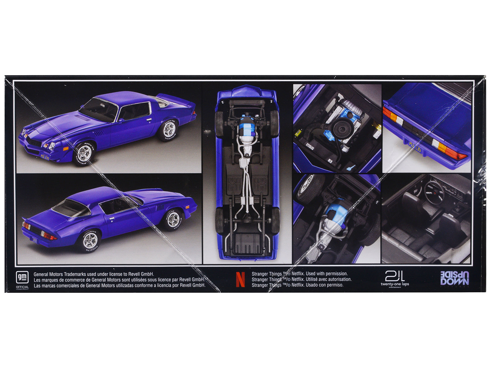 Level 4 Model Kit Billy Hargrove‚Äôs 1979 Chevrolet Camaro Z/28 "Stranger Things" (2016-Current) TV Series 1/24 Scale Model by Revell
