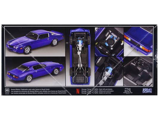Level 4 Model Kit Billy Hargrove‚Äôs 1979 Chevrolet Camaro Z/28 "Stranger Things" (2016-Current) TV Series 1/24 Scale Model by Revell