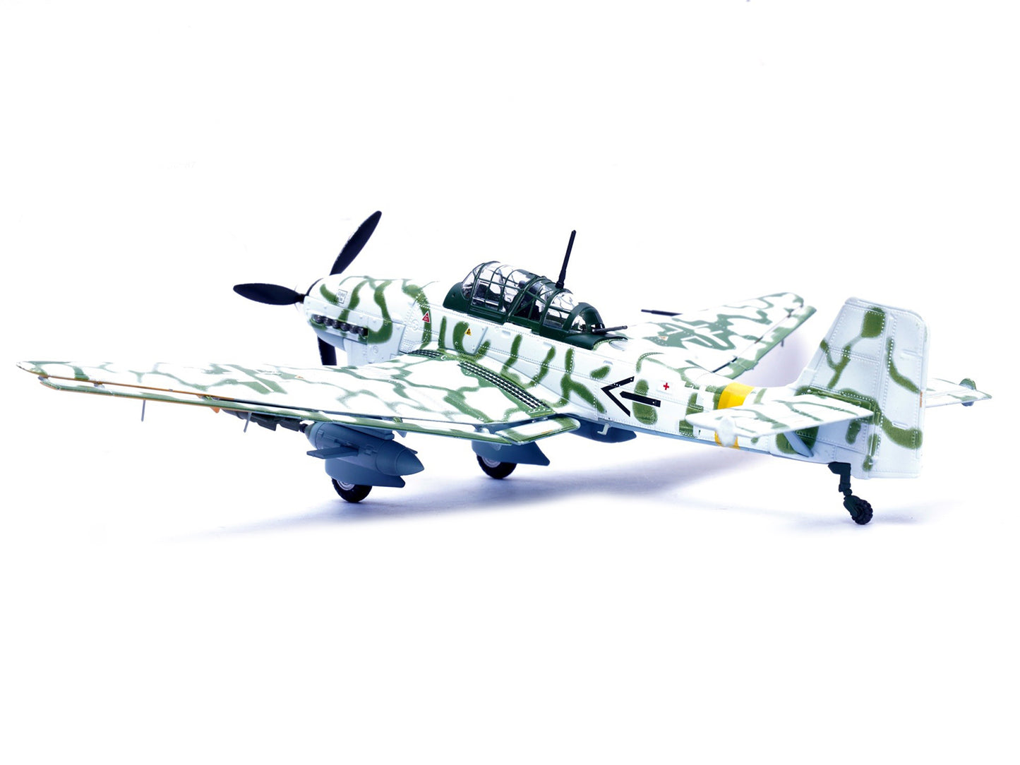 Junkers Ju 87G2 Stuka Bomber Aircraft "10.(Pz)/SG 2 Immelmann Markisch Friedland Pomerania" (1945) German Luftwaffe "Wing" Series 1/72 Diecast Model by Panzerkampf