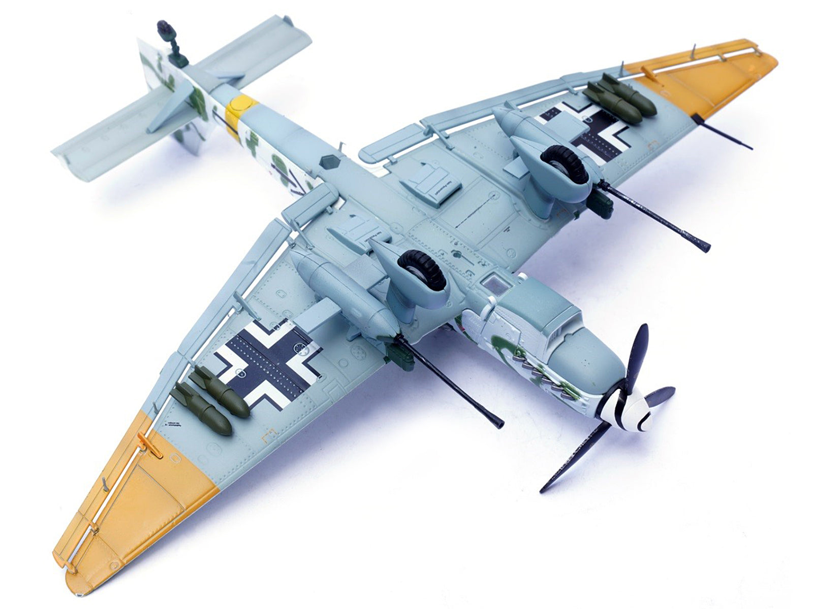 Junkers Ju 87G2 Stuka Bomber Aircraft "10.(Pz)/SG 2 Immelmann Markisch Friedland Pomerania" (1945) German Luftwaffe "Wing" Series 1/72 Diecast Model by Panzerkampf