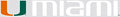 Miami Hurricanes Decal