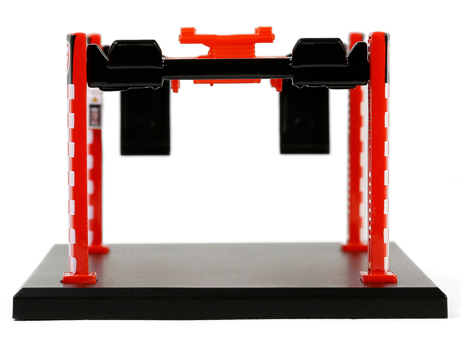 Adjustable Four-Post Lift "Firestone" Red and White "Four-Post Lifts" Series 6 1/64 Diecast Model by Greenlight