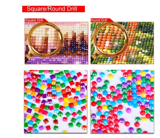 Full Drill Diamond Embroidery 5d Diy Diamond Painting Beach Dinner Cross Stitch Diamond 2019 Pictures Of Rhinestones Home Decor