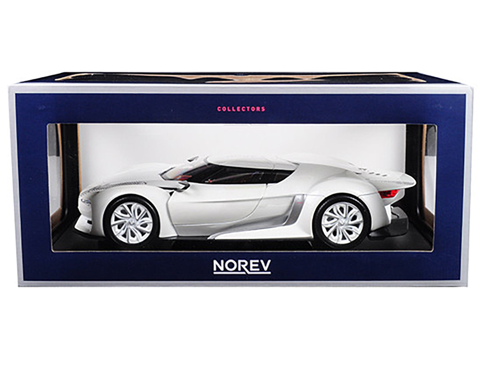 Citroen Concept GT White Salon de Paris 2008 1/18 Diecast Model Car by Norev