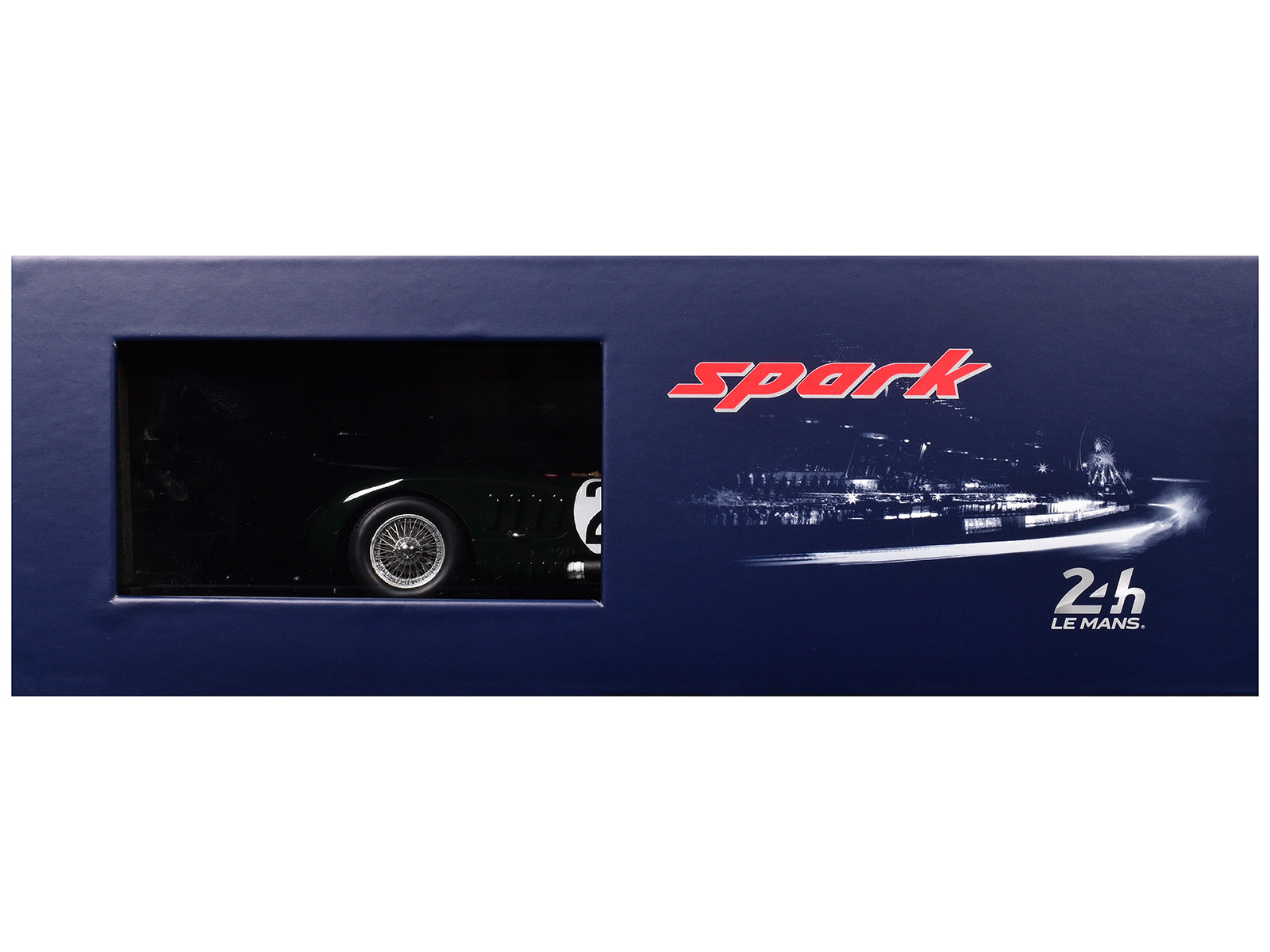 Jaguar XK 120 C #20 Peter Walker - Peter Whitehead "Jaguar Cars Ltd" Winner "24 Hours of Le Mans" (1951) with Acrylic Display Case 1/18 Model Car by Spark