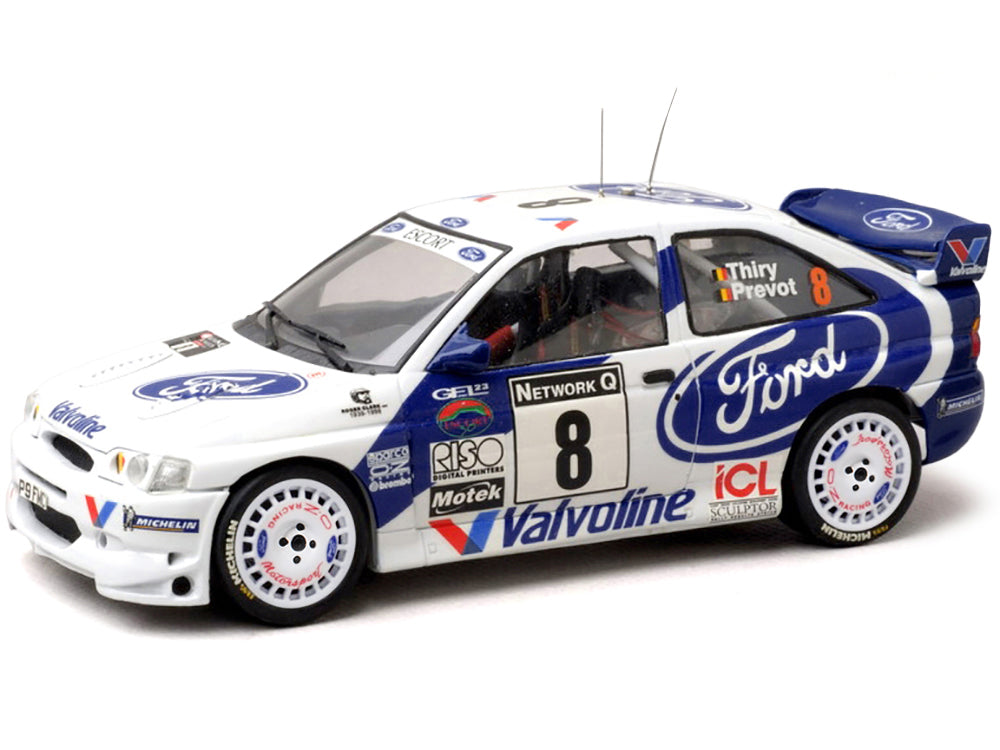 Ford Escort WRC #8 Bruno Thiry - Stephane Prevot 3rd Place "RAC Rally" (1998) 1/18 Diecast Model Car by IXO Models