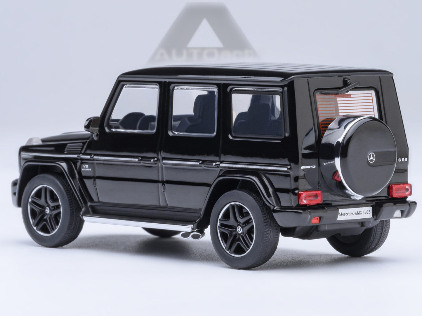 2017 Mercedes-Benz AMG G 63 Black 1/64 Diecast Model Car by Autoart