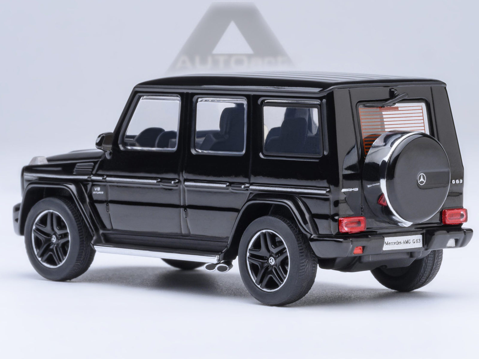 2017 Mercedes-Benz AMG G 63 Black 1/64 Diecast Model Car by Autoart