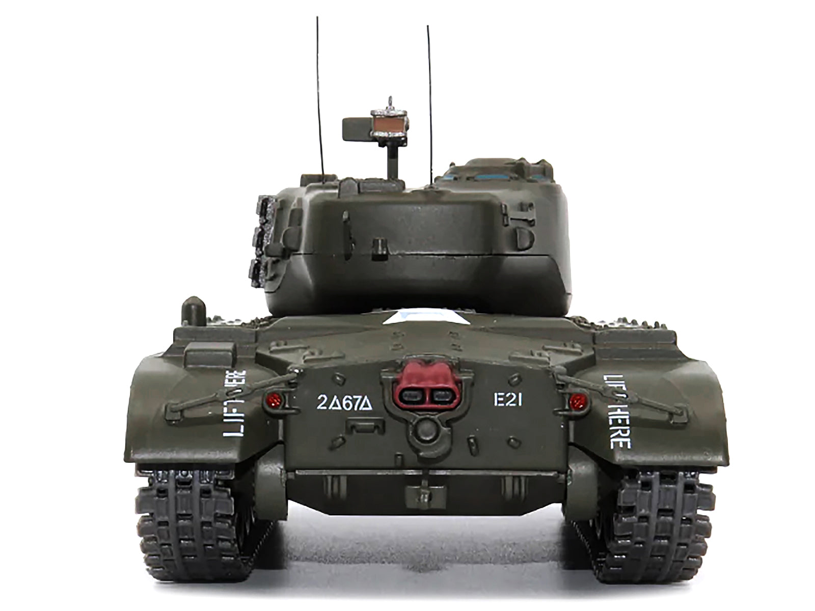 M26 (T26E3) Tank "U.S.A. 2nd Armored Division Germany April 1945" 1/43 Diecast Model by AFVs of WWII