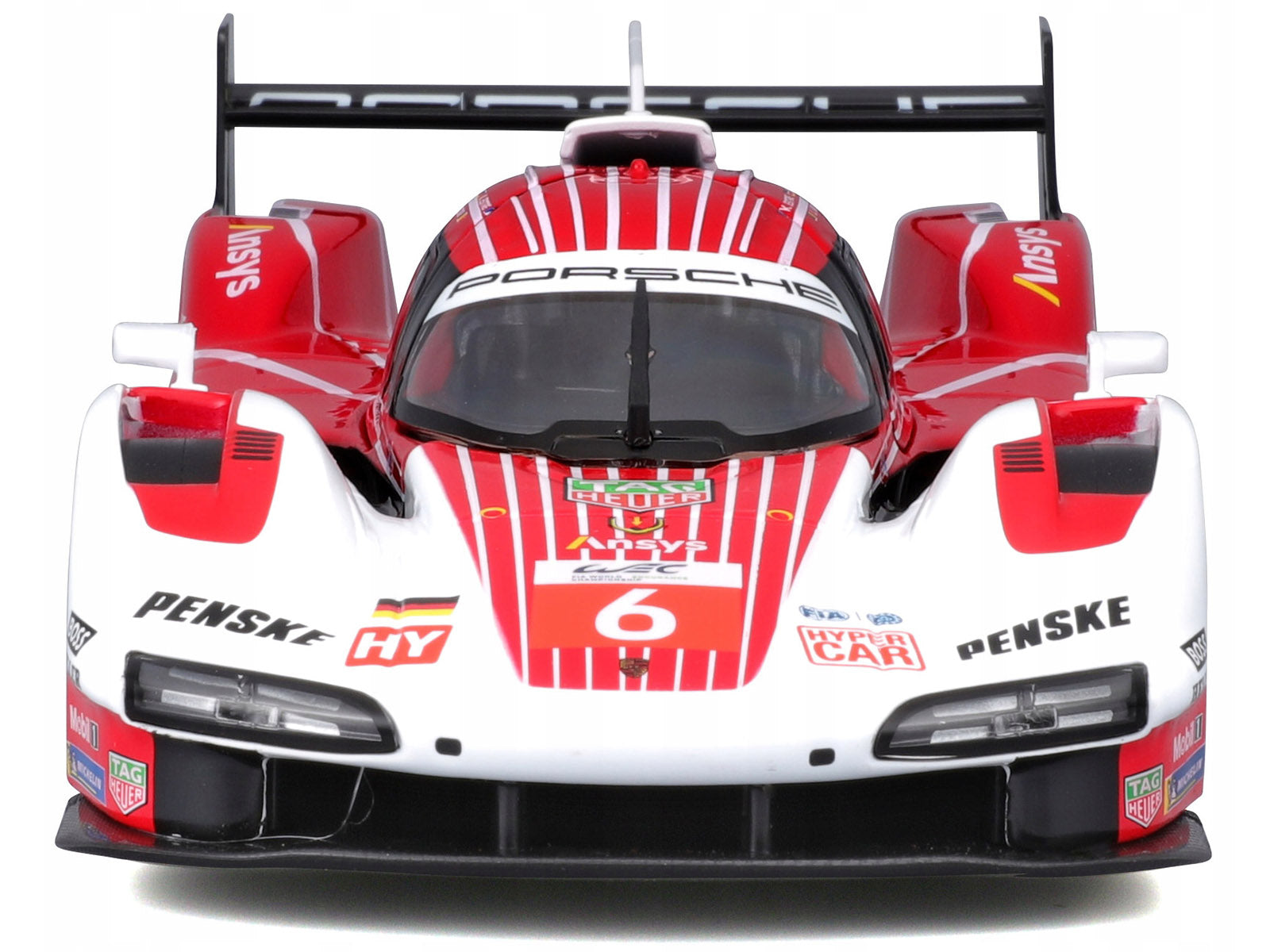 Porsche 963 #6 Kevin Estre - Andre Lotterer - Laurens Vanthoor "Porsche Penske Motorsport" Winner "FIA World Endurance Championship" (2024) 1/24 Diecast Model Car by Bburago