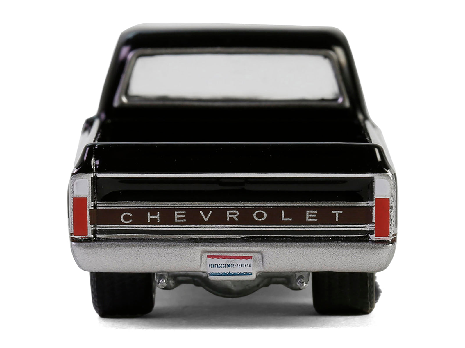 1972 Chevrolet Cheyenne C10 Short Bed Pickup Truck Black "Hobby Exclusive" Series 1/64 Diecast Model Car by Greenlight