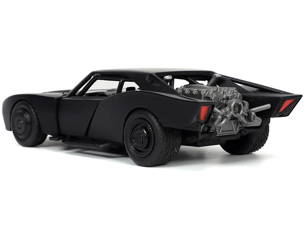 Batmobile Black "The Batman" (2022) Movie "Hollywood Rides" Series 1/32 Diecast Model Car by Jada