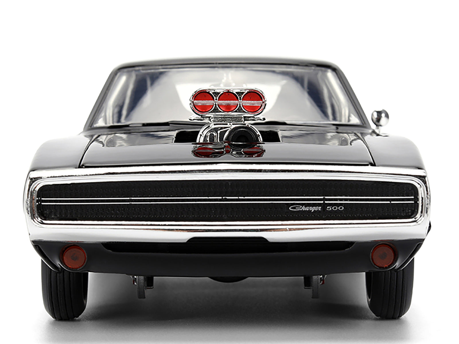 Dom's 1970 Dodge Charger R/T Black "F9" (2021) Movie "Fast & Furious" Series 1/24 Diecast Model Car by Jada
