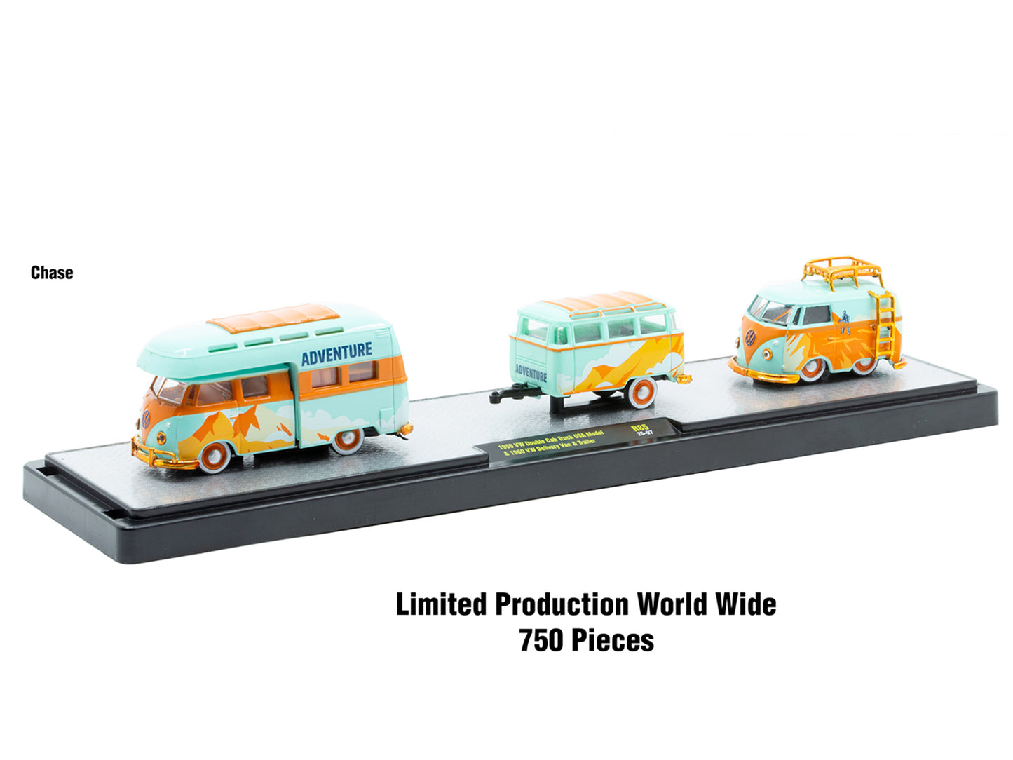 Auto Haulers Set of 3 Trucks Release 85 Limited Edition to 9600 pieces Worldwide 1/64 Diecast Models by M2 Machines
