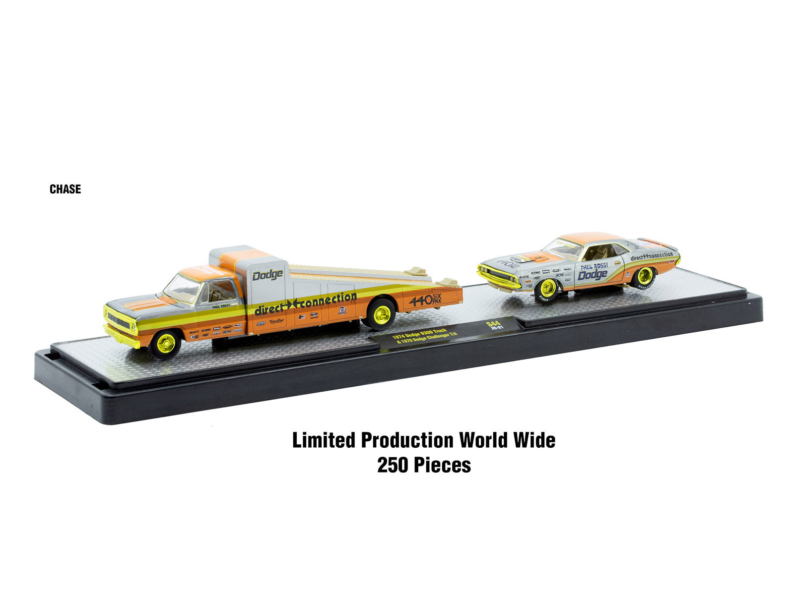 Auto Haulers Set of 3 Trucks Release S44 Limited Edition to 10000 pieces Worldwide 1/64 Diecast Models by M2 Machines