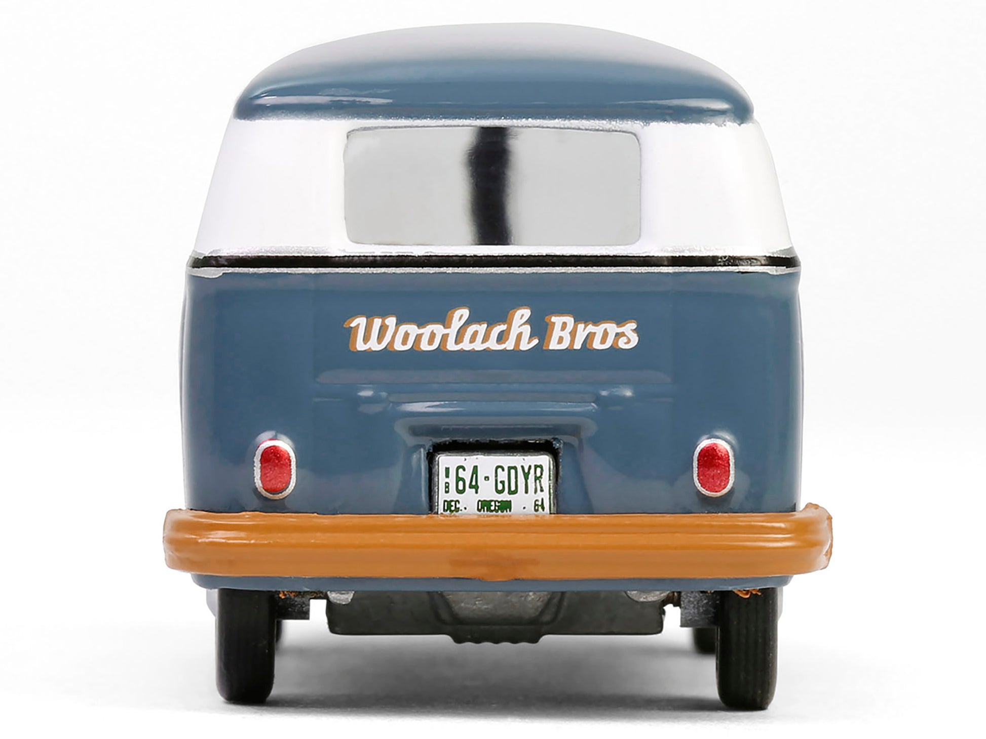 1964 Volkswagen Panel Van "Goodyear" Gray and White with Tan Graphics "Club Vee-Dub" Series 20 1/64 Diecast Model Car by Greenlight