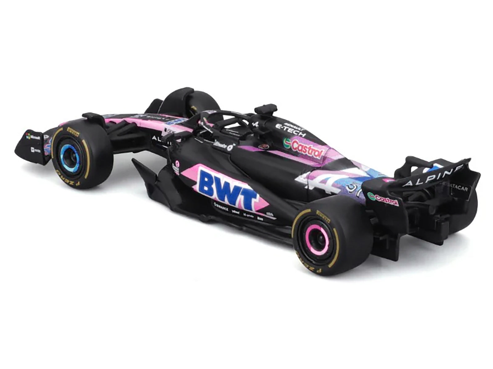 Alpine A524 #31 Esteban Ocon "BWT" "Formula One F1 World Championship" (2024) "Race" Series 1/43 Diecast Model Car by Bburago
