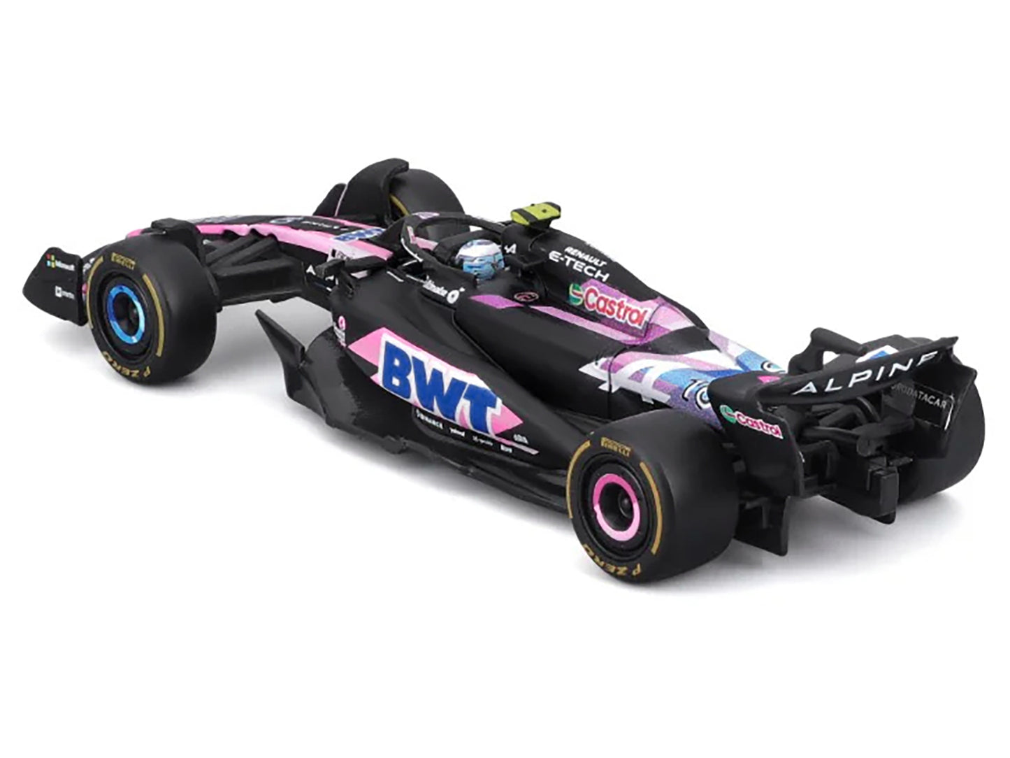 Alpine A524 #10 Pierre Gasly "BWT" "Formula One F1 World Championship" (2024) "Race" Series 1/43 Diecast Model Car by Bburago