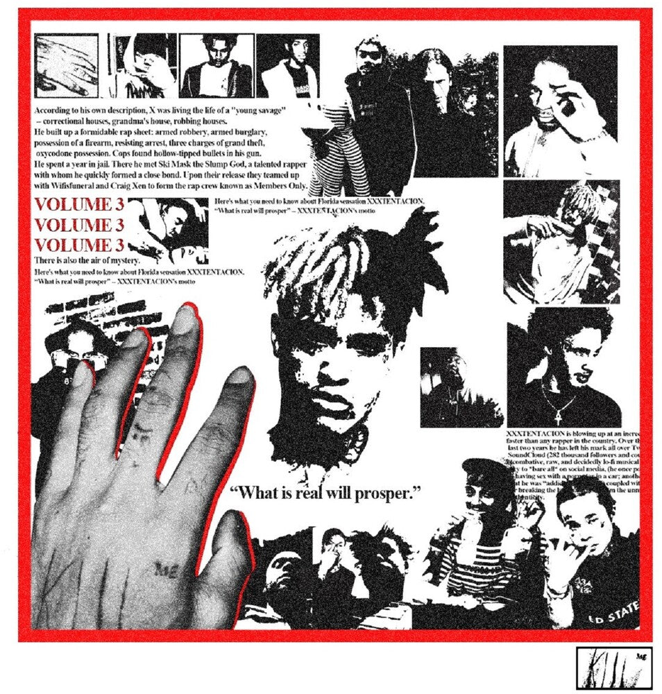 XXXTentacion - XXXtentacion Presents: Members Only Vol. 3 [2LP] Vinyl Record