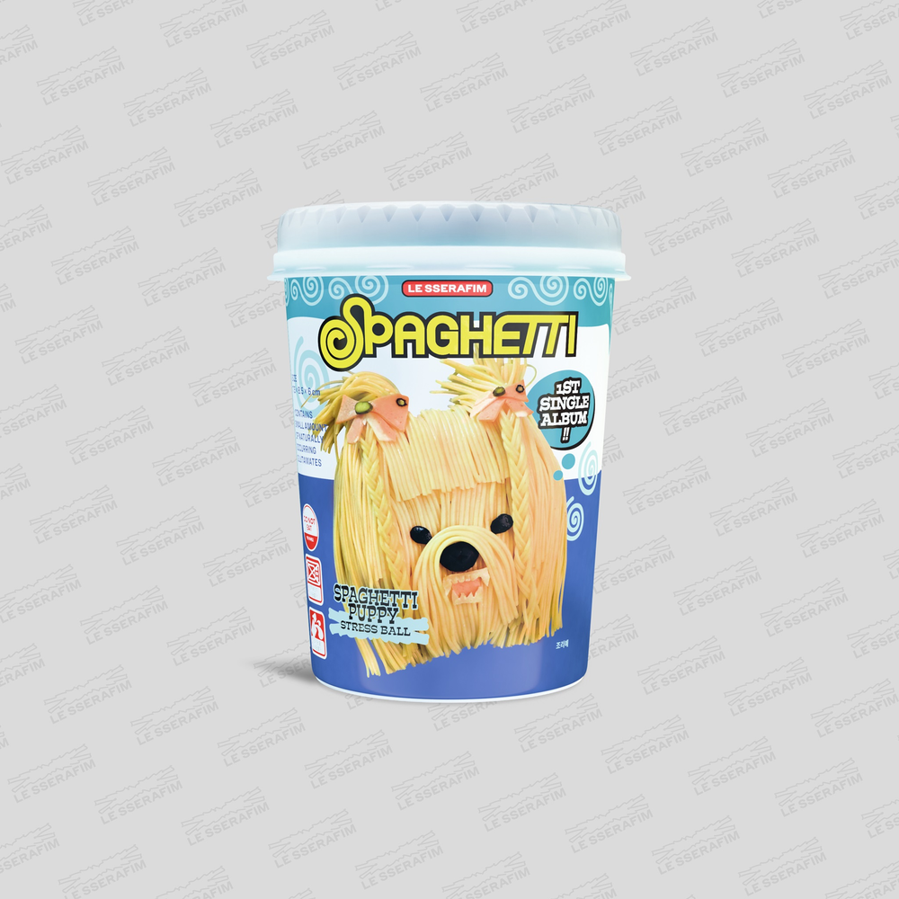LE SSERAFIM - 1st Single Album 'SPAGHETTI' [STRESS BALL ver.]