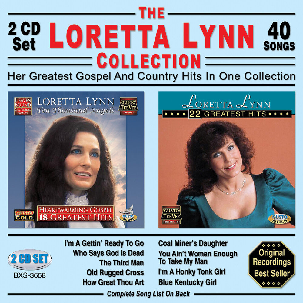 Loretta Lynn - 2 Cd: 40 Best Of Must Have Hits [CD]