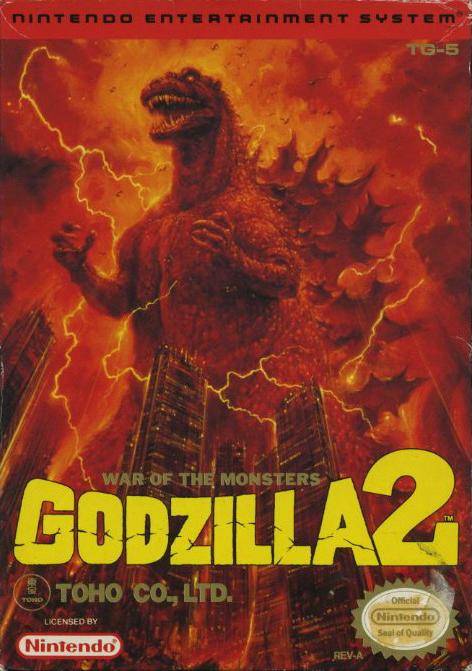 Godzilla 2 War of the Monsters (Nintendo NES)