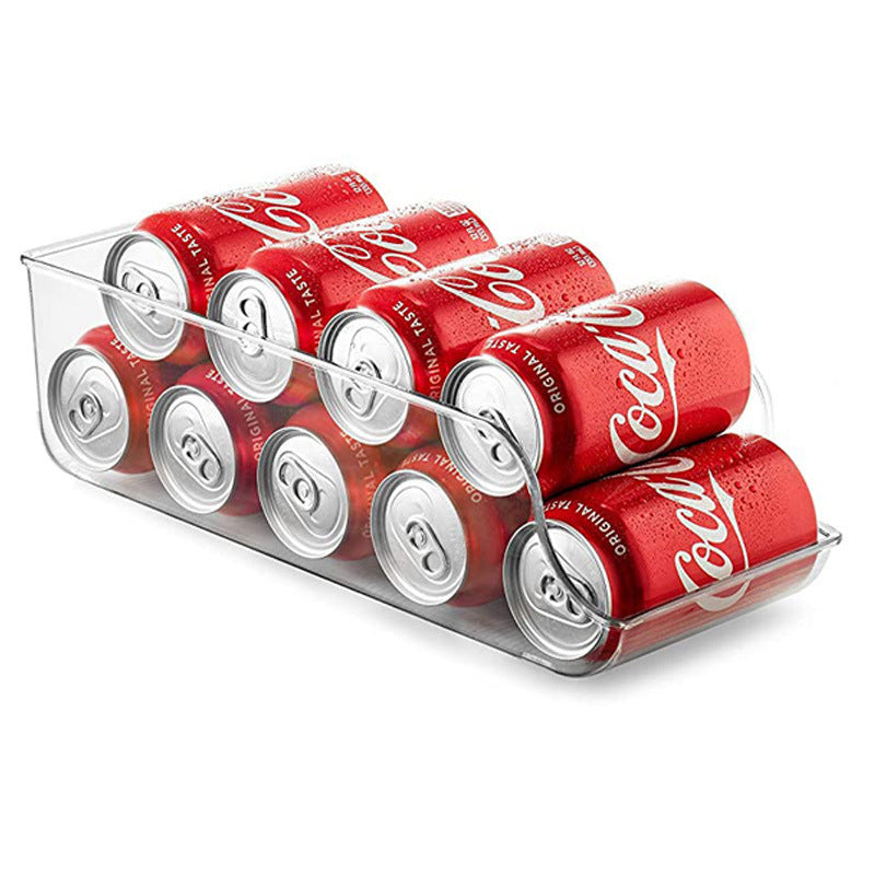 PET Plastic Refrigerator Storage Box With Large Capacity