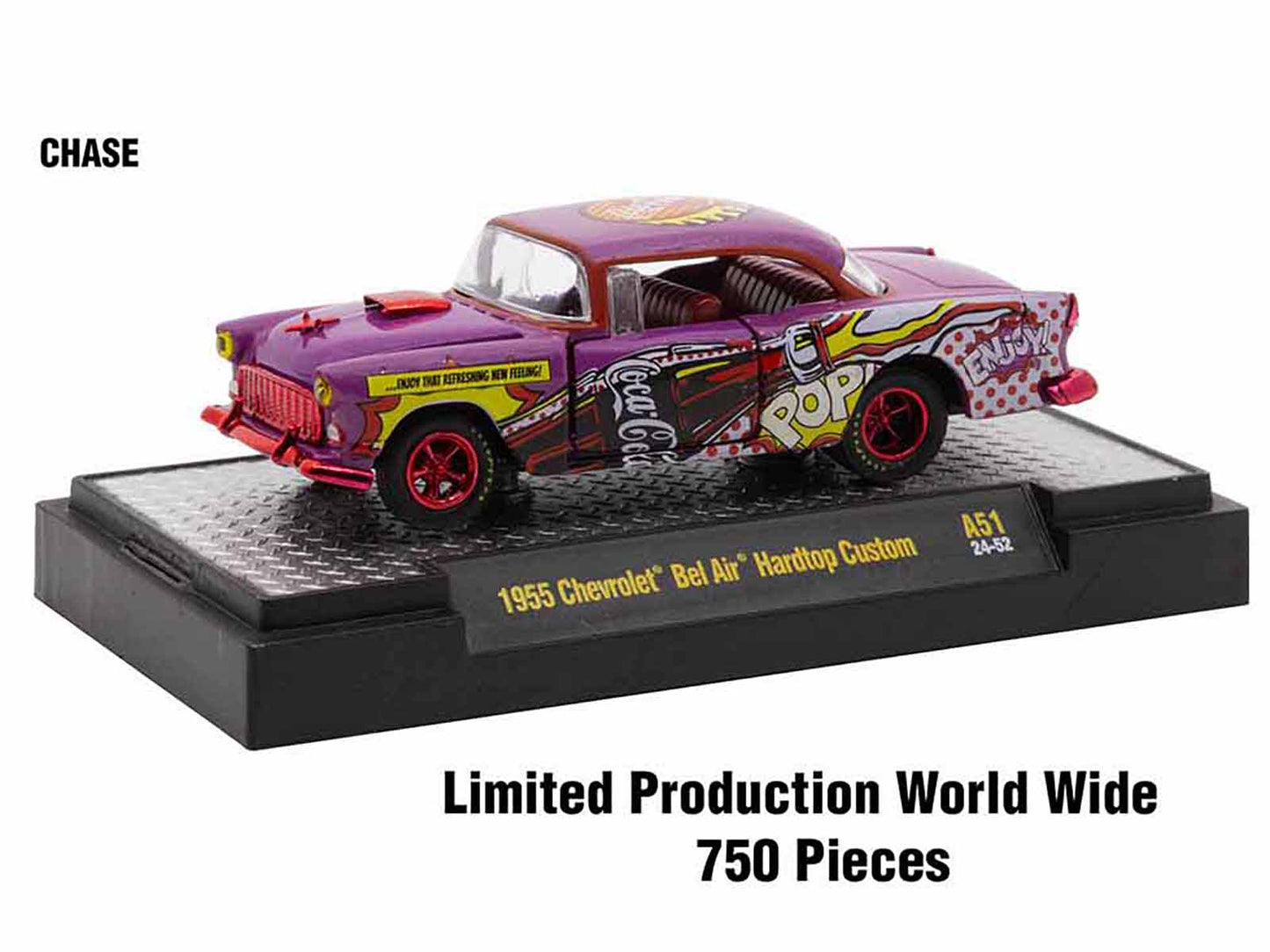 "Sodas" Set of 3 pieces Release 51 Limited Edition to 10000 pieces Worldwide1/64 Diecast Model Cars by M2 Machines