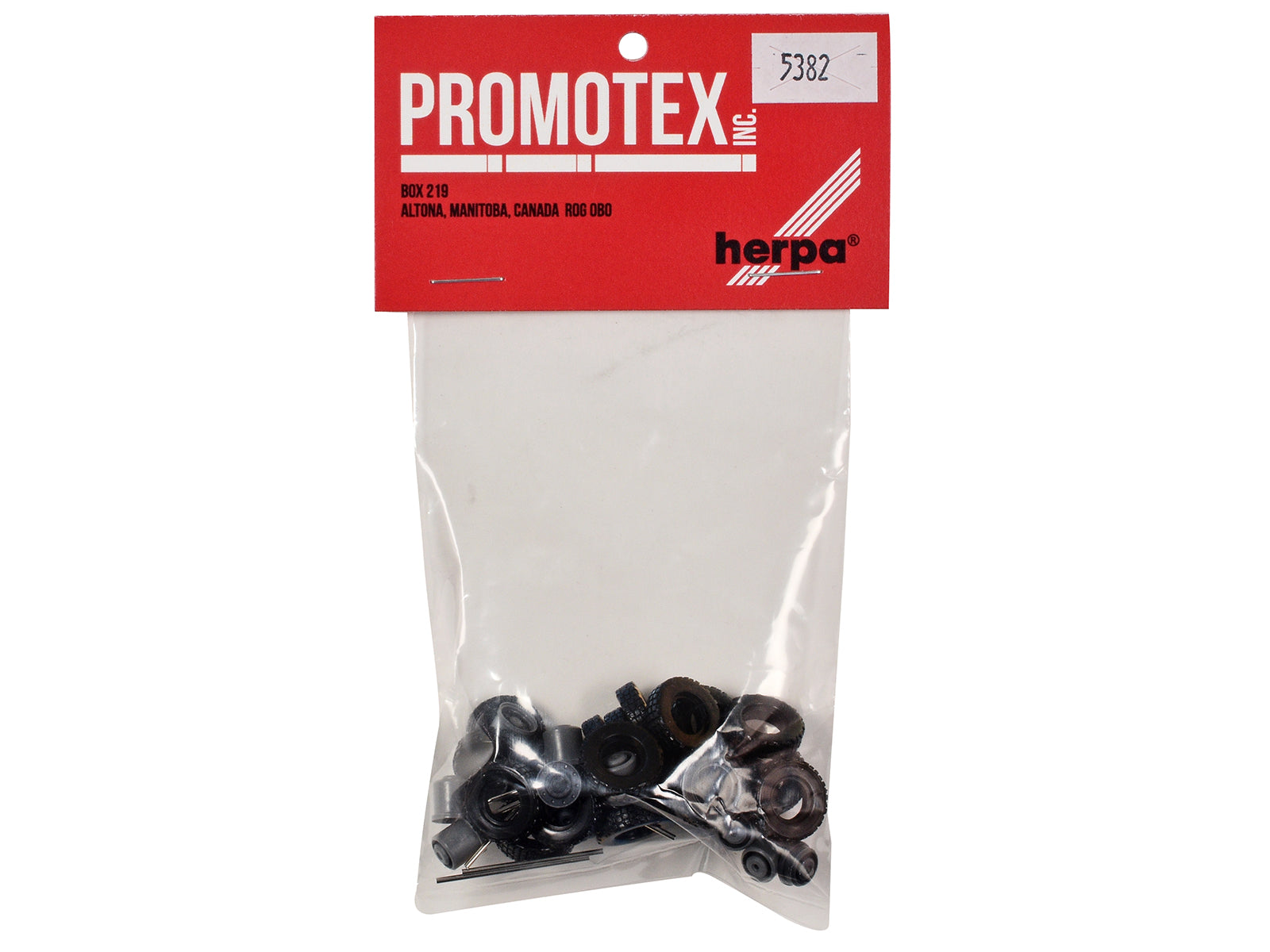 All-Terrain Wheel Sets (2 Front and 4 Rear) 1/87 (HO) Plastic Model by Promotex