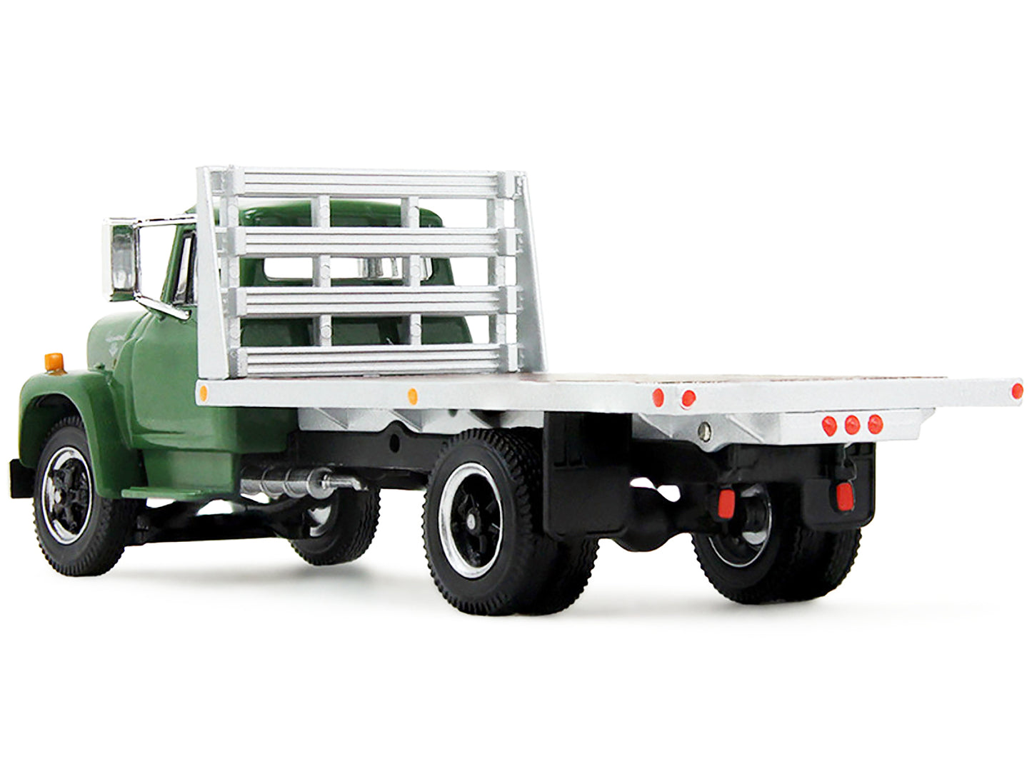 1970s International Loadstar Flatbed Truck Shanter Green 1/64 Diecast Model by DCP/First Gear